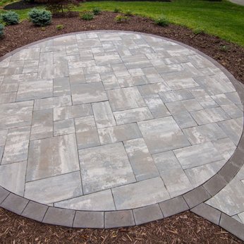 circular patio design Edmonton
