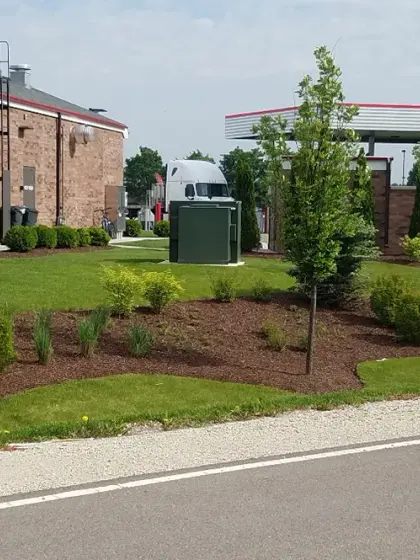 commercial landscaping property