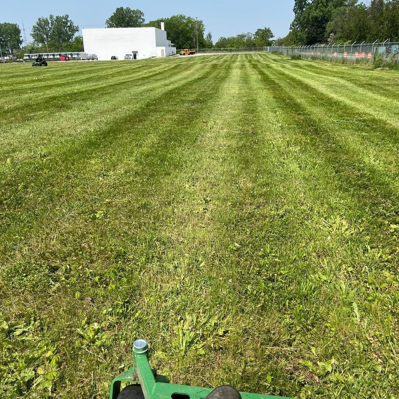 Commercial Lawn Maintenance for Large Property in Sherwood Park
