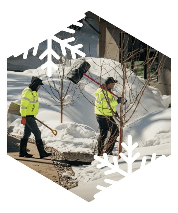 commercial snow removal and plowing Edmonton