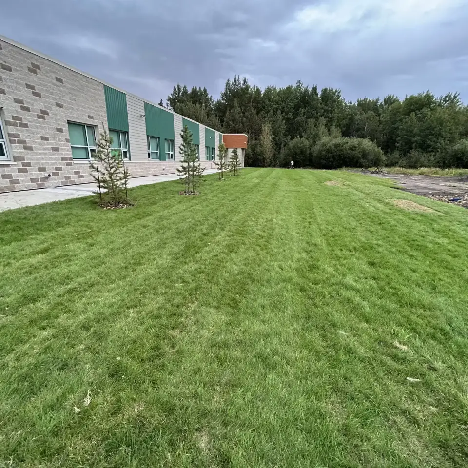 Commercial landscaping in Edmonton