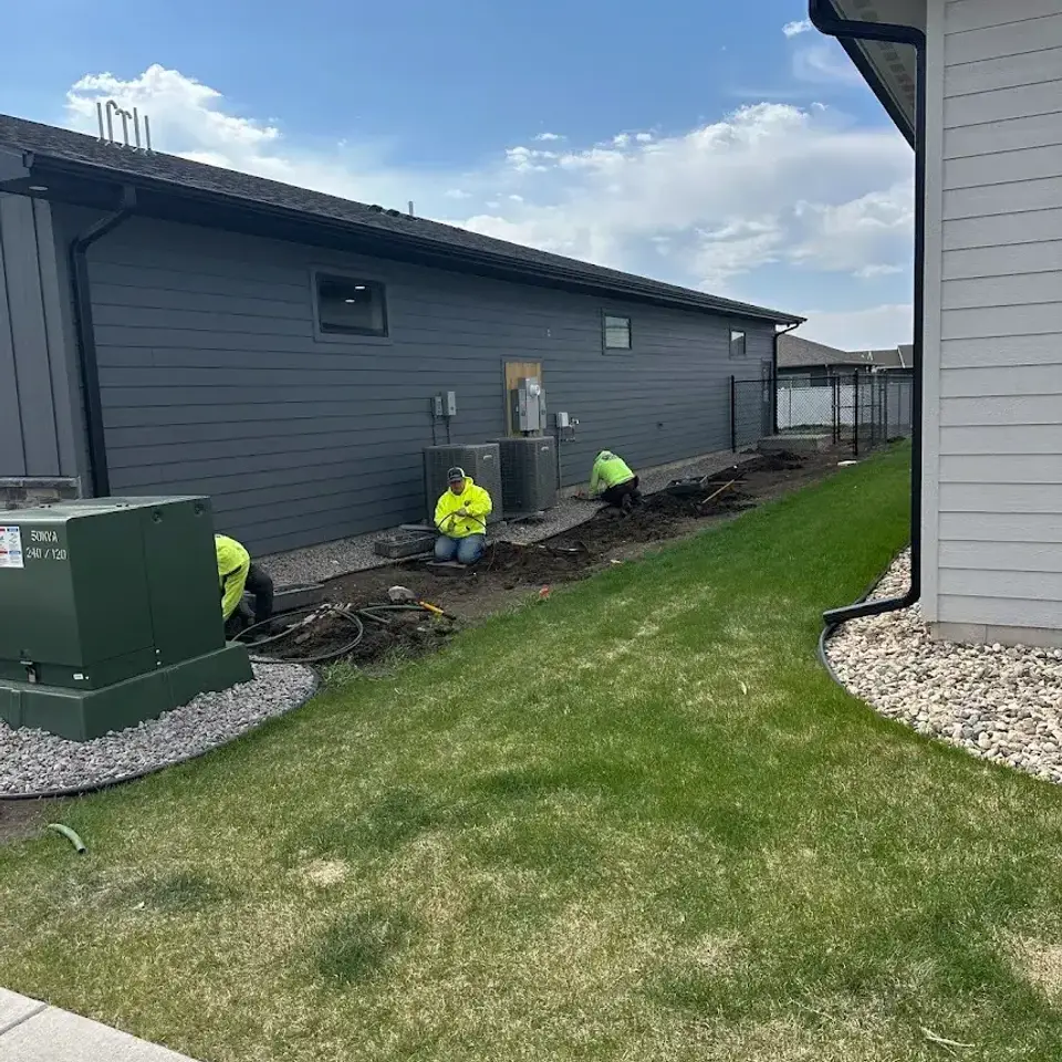 Serene Landscaping crew at work