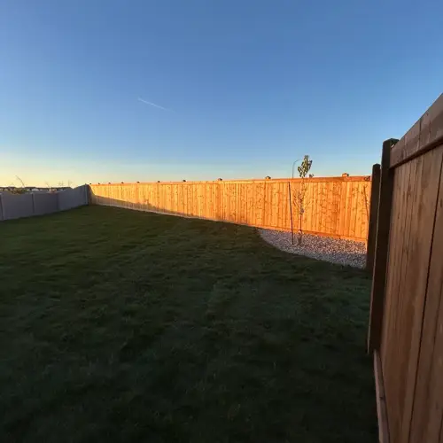 Fence and sod installation in Edmonton
