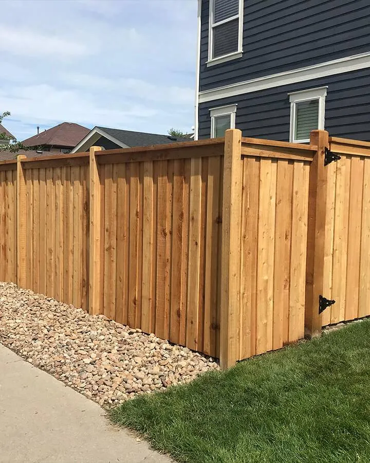 Fence installation