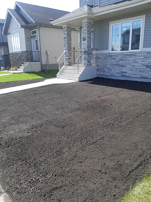 Final grading in St. Albert