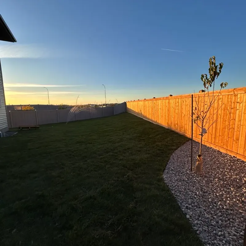 Complete landscape package in St. Albert