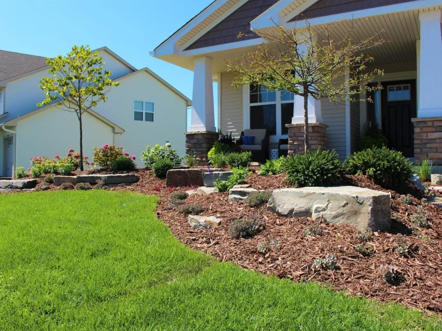 Landscape design project in Edmonton