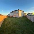 Full yard landscaping project in Edmonton