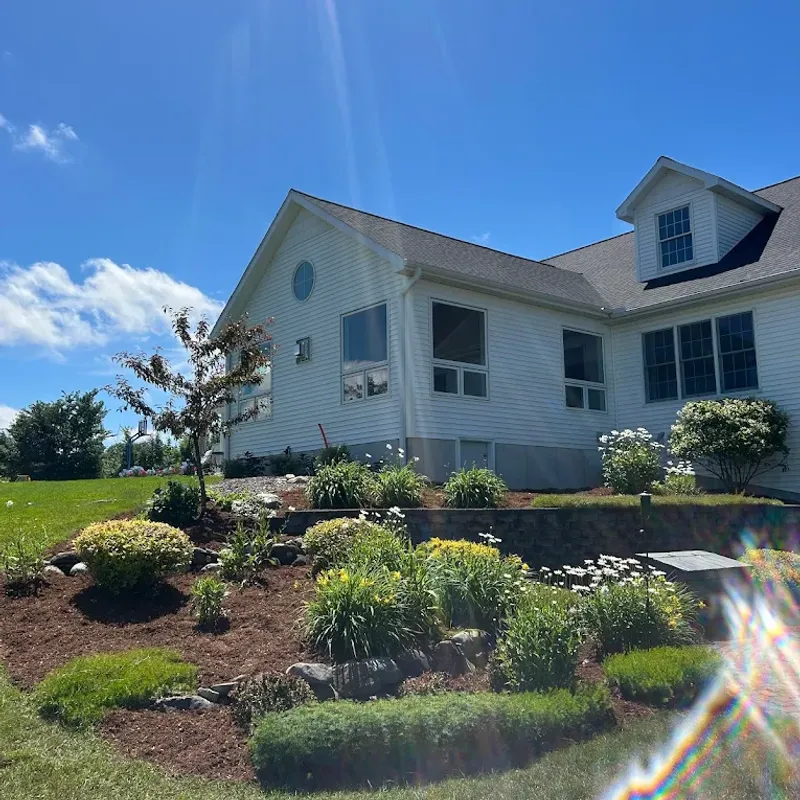Front yard landscaping renovation in Sherwood Park