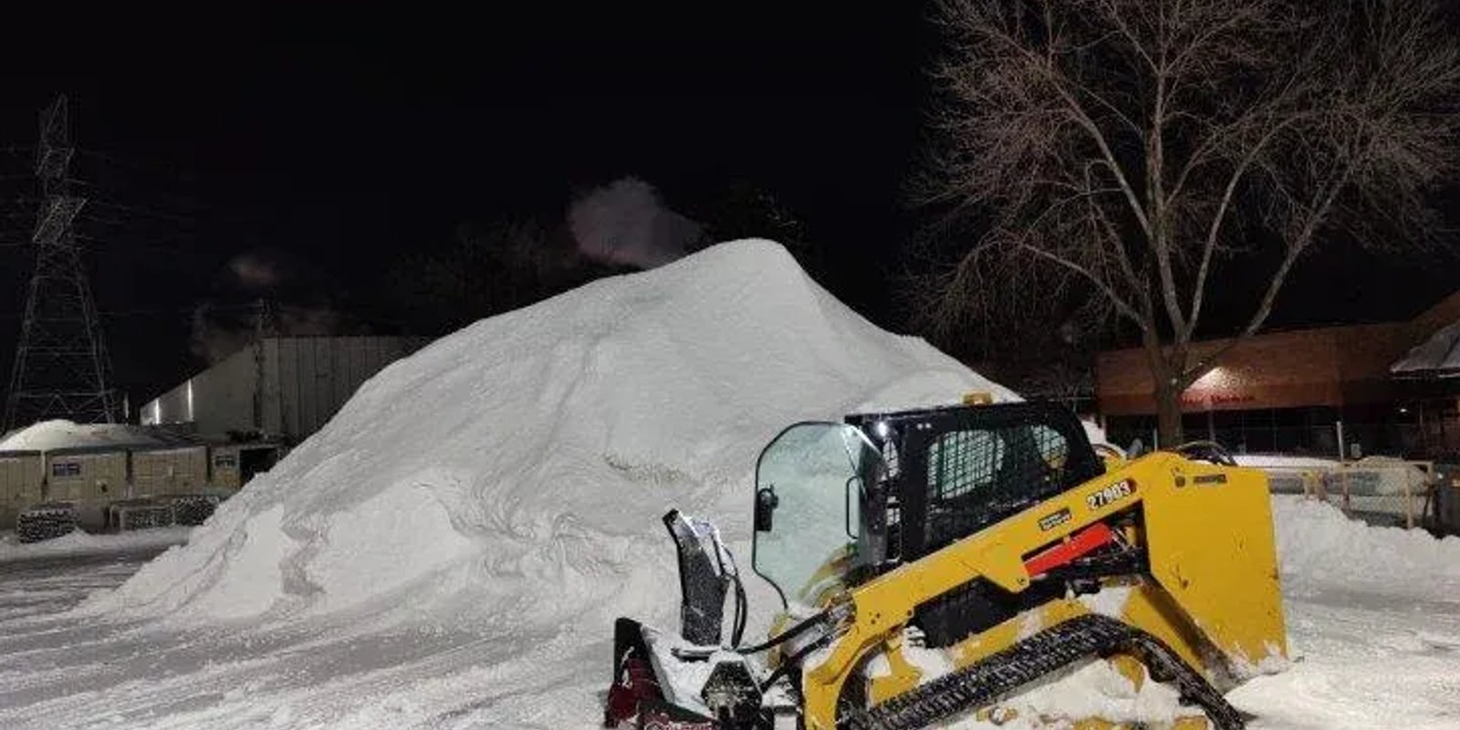 Snow removal preparation in Edmonton