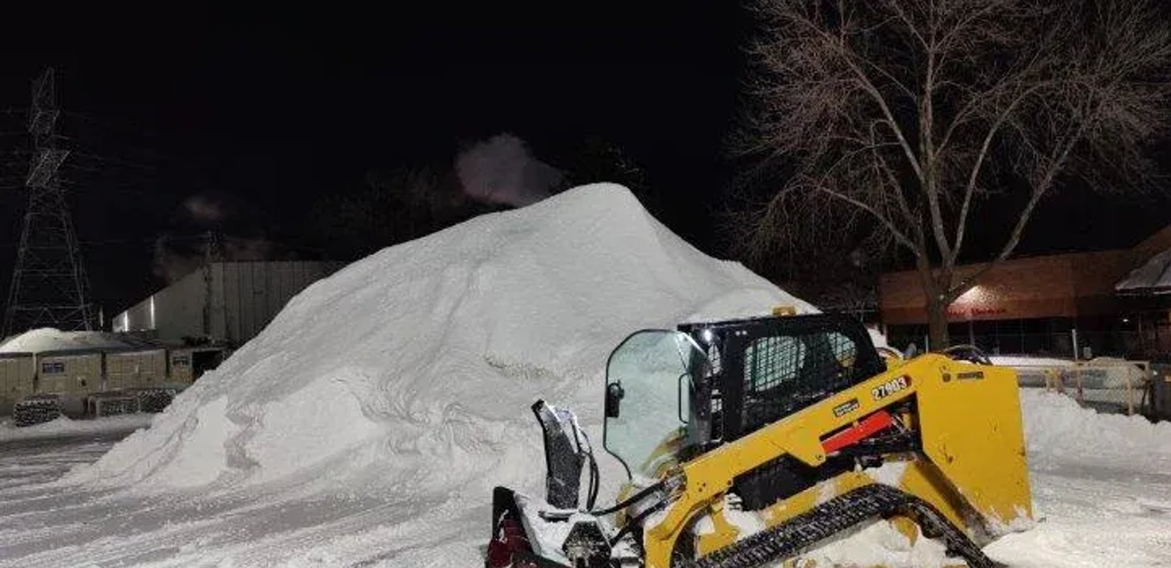 Snow removal preparation in Edmonton