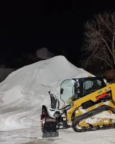 Snow removal in Edmonton