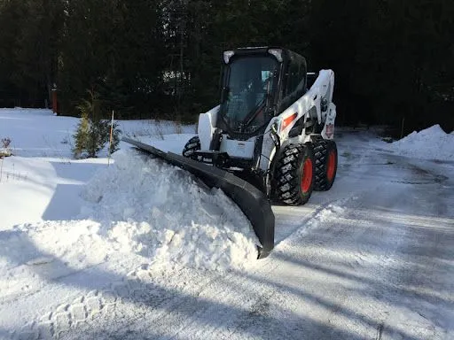 Professional snow removal in Edmonton—clear driveways, sidewalks, and walkways for safe, hassle-free winters.